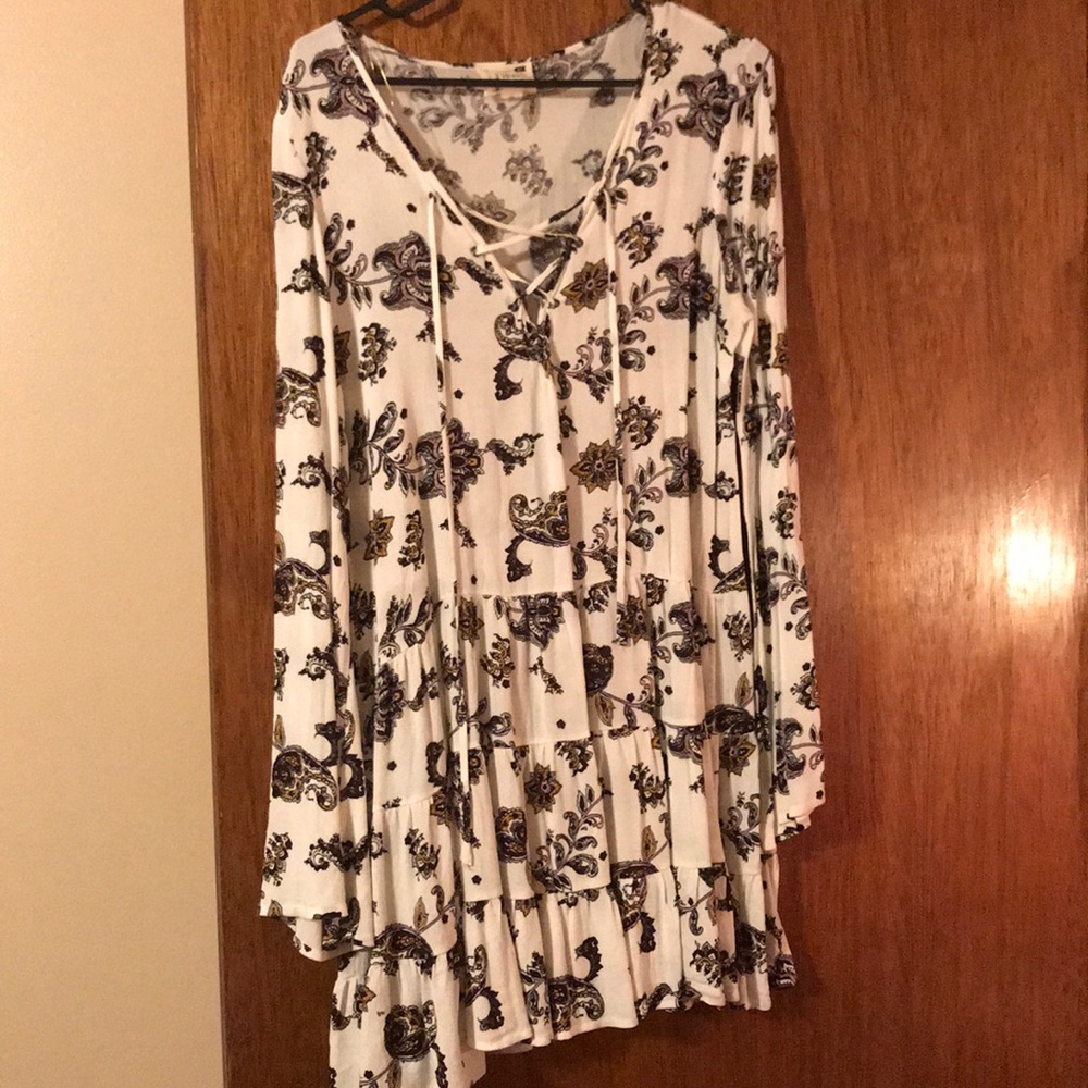 LA Hearts Paisley Pattern Dress